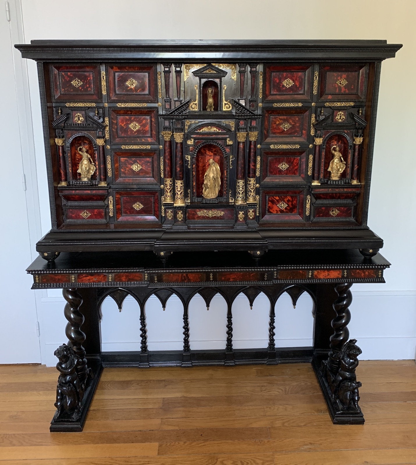 Cabinet Flamand époque fin XVIIe siècle