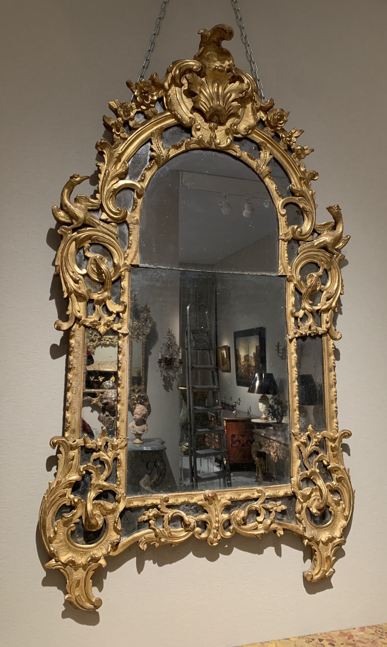 Miroir d’époque Régence